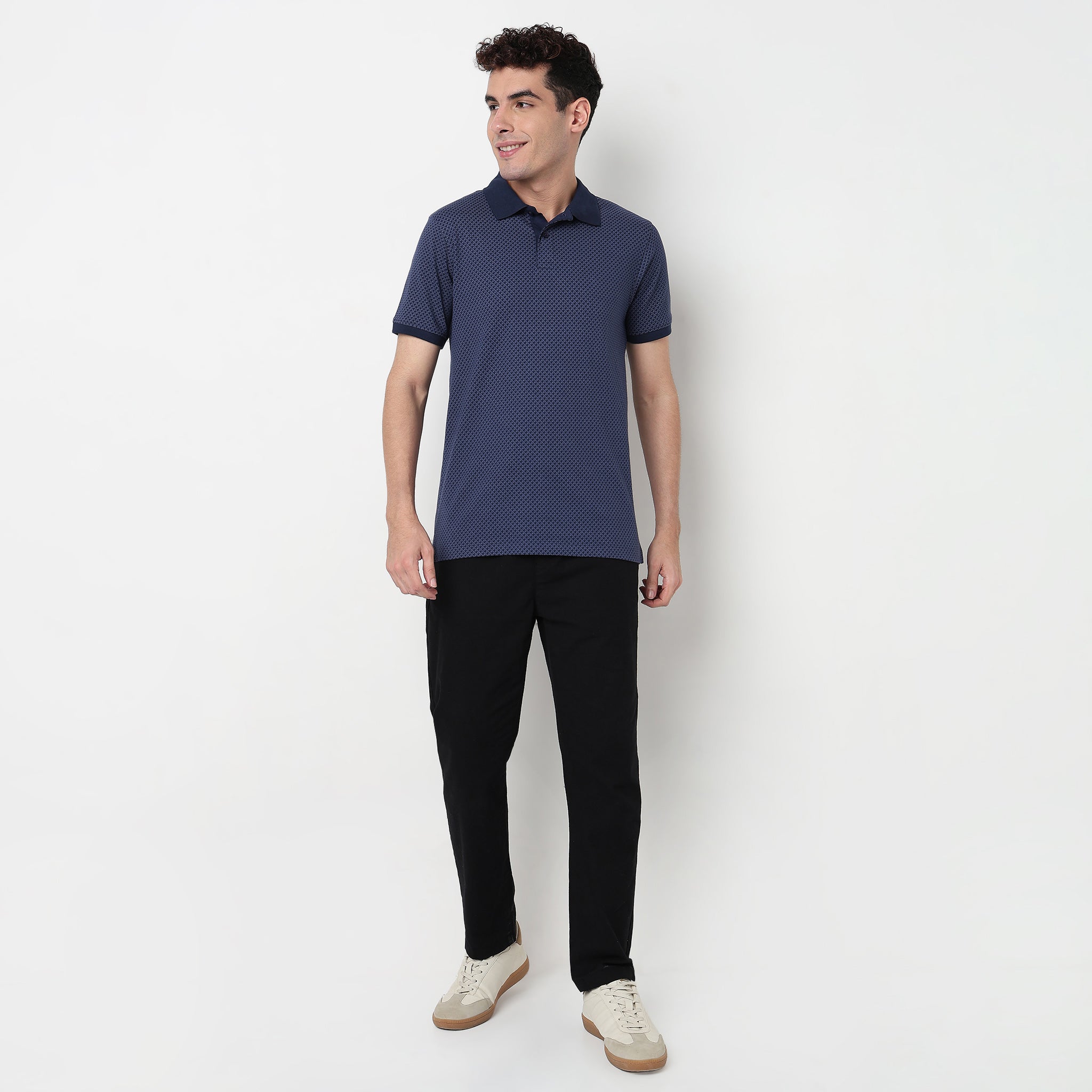 All Over Print Impression Polo T-Shirt