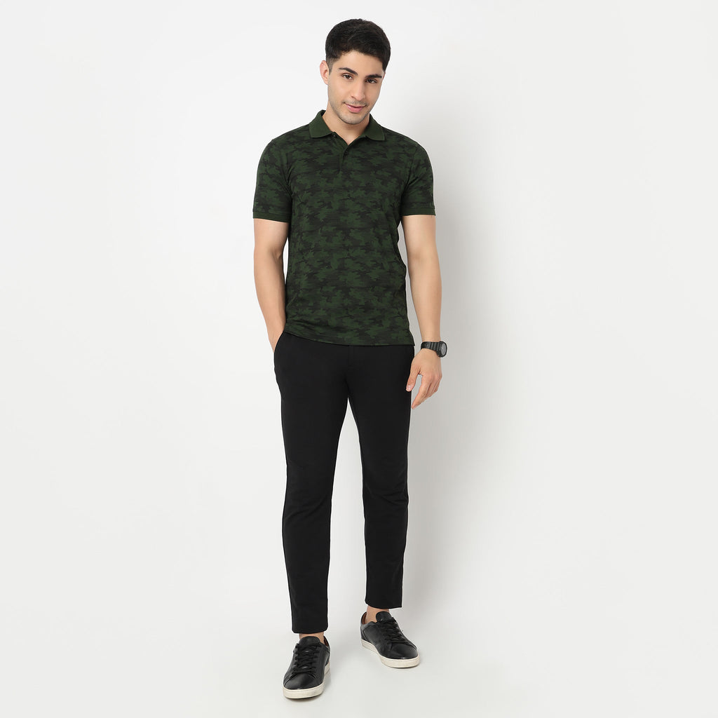 All Over Print Impression Polo T-Shirt