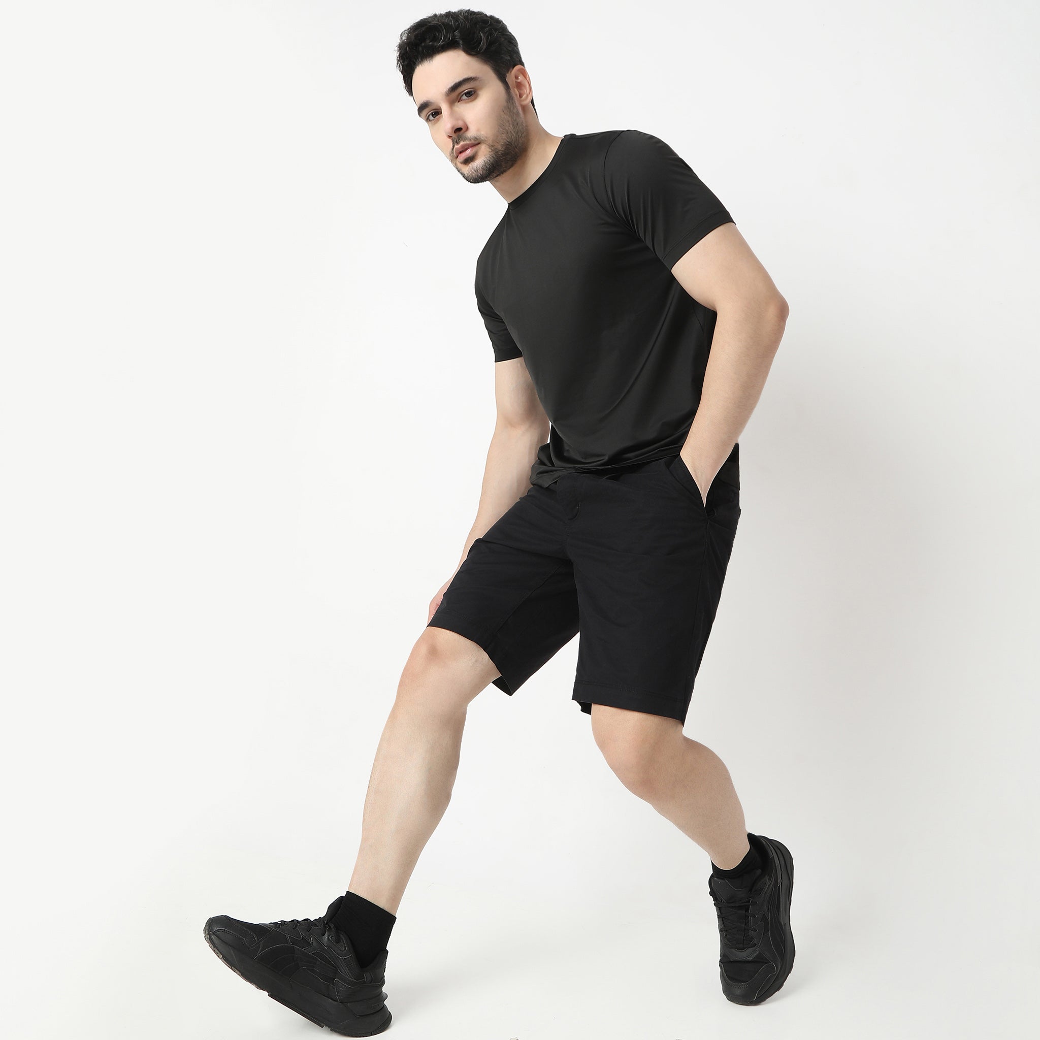 AirDry® Gym Tee  - Work Out With E-Fast® Stretch-Made For Movement