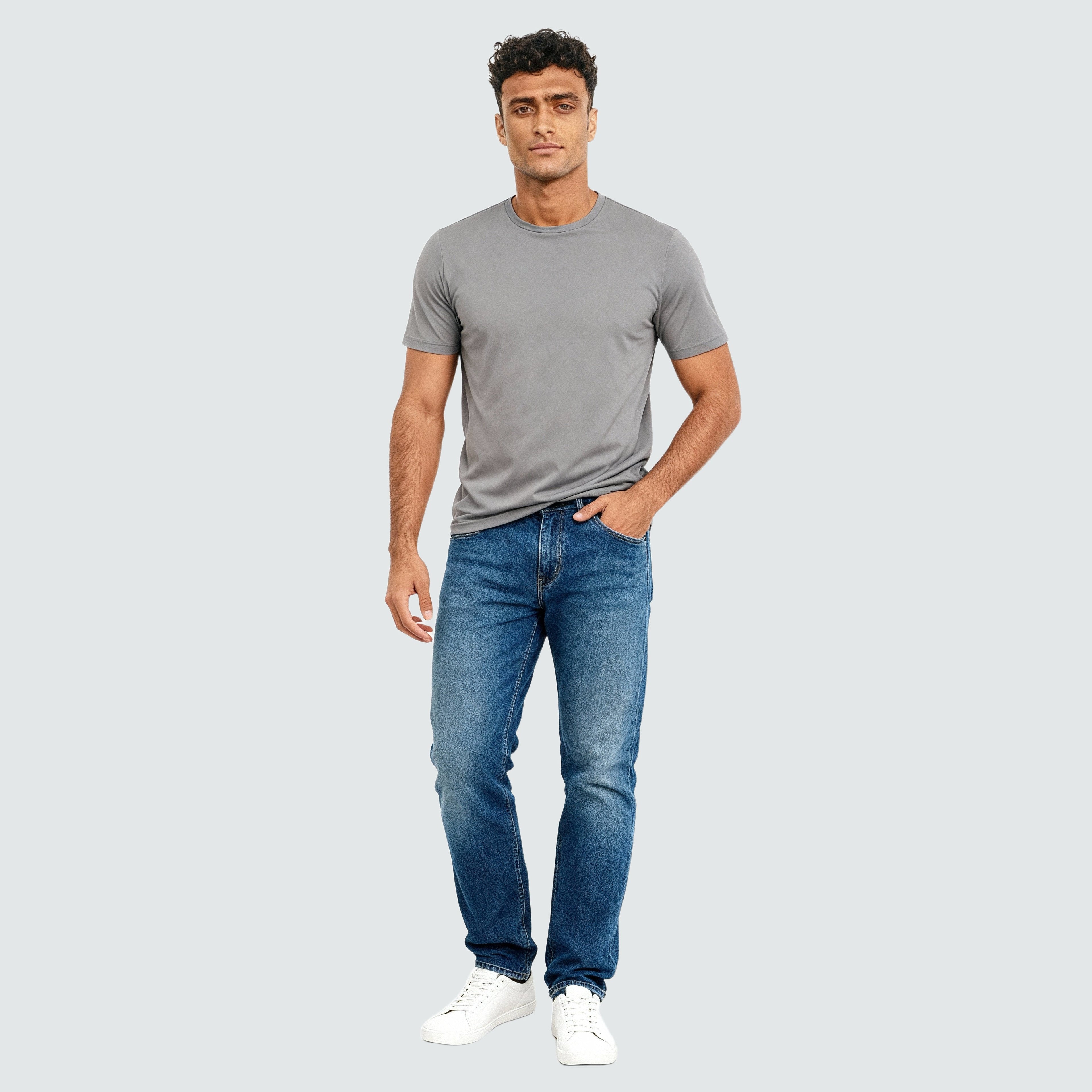 AirDry® Gym Tee  - Work Out With E-Fast® Stretch-Made For Movement