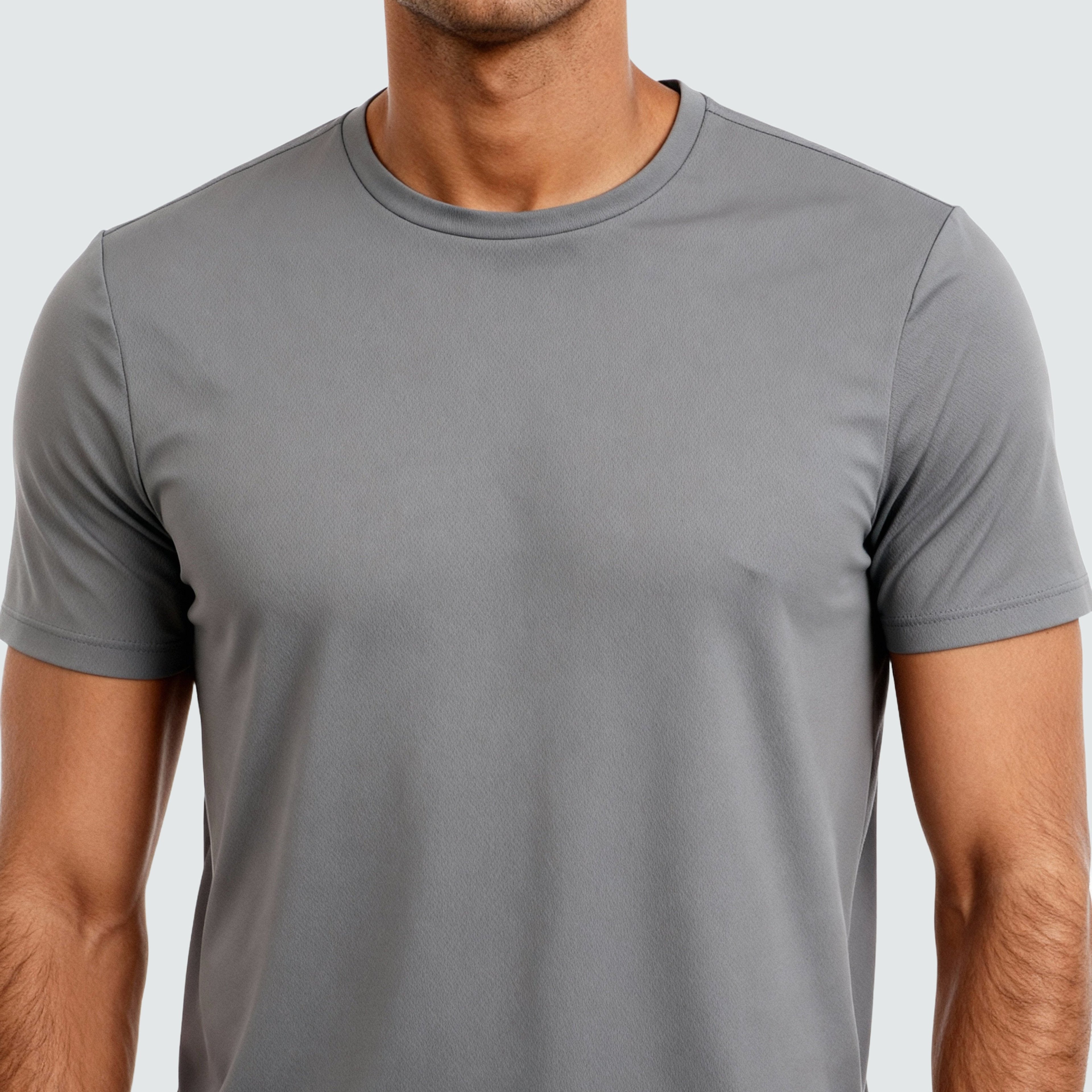 AirDry® Gym Tee  - Work Out With E-Fast® Stretch-Made For Movement