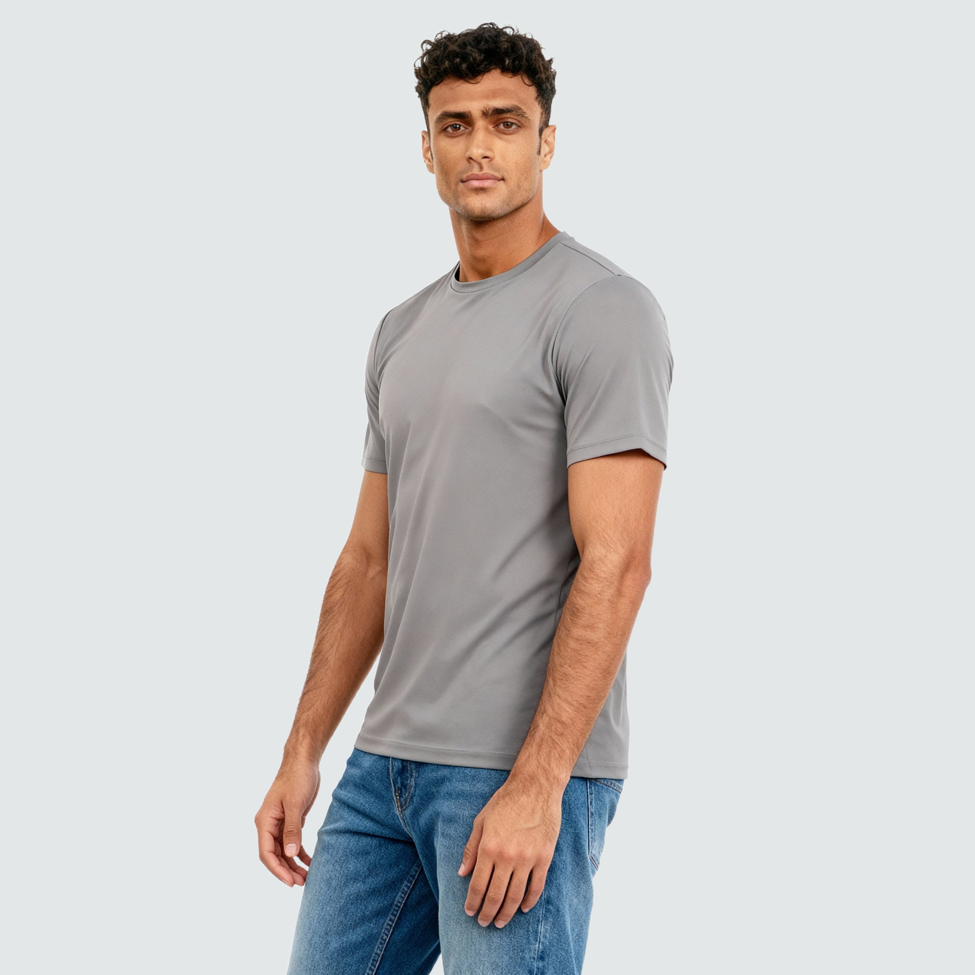 AirDry® Gym Tee  - Work Out With E-Fast® Stretch-Made For Movement